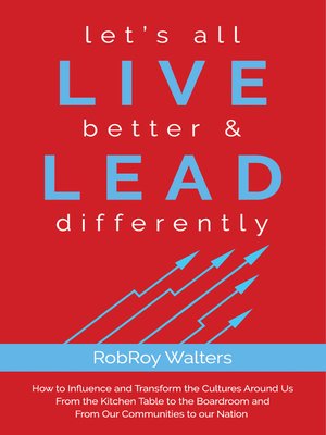cover image of let's all LIVE better & LEAD differently